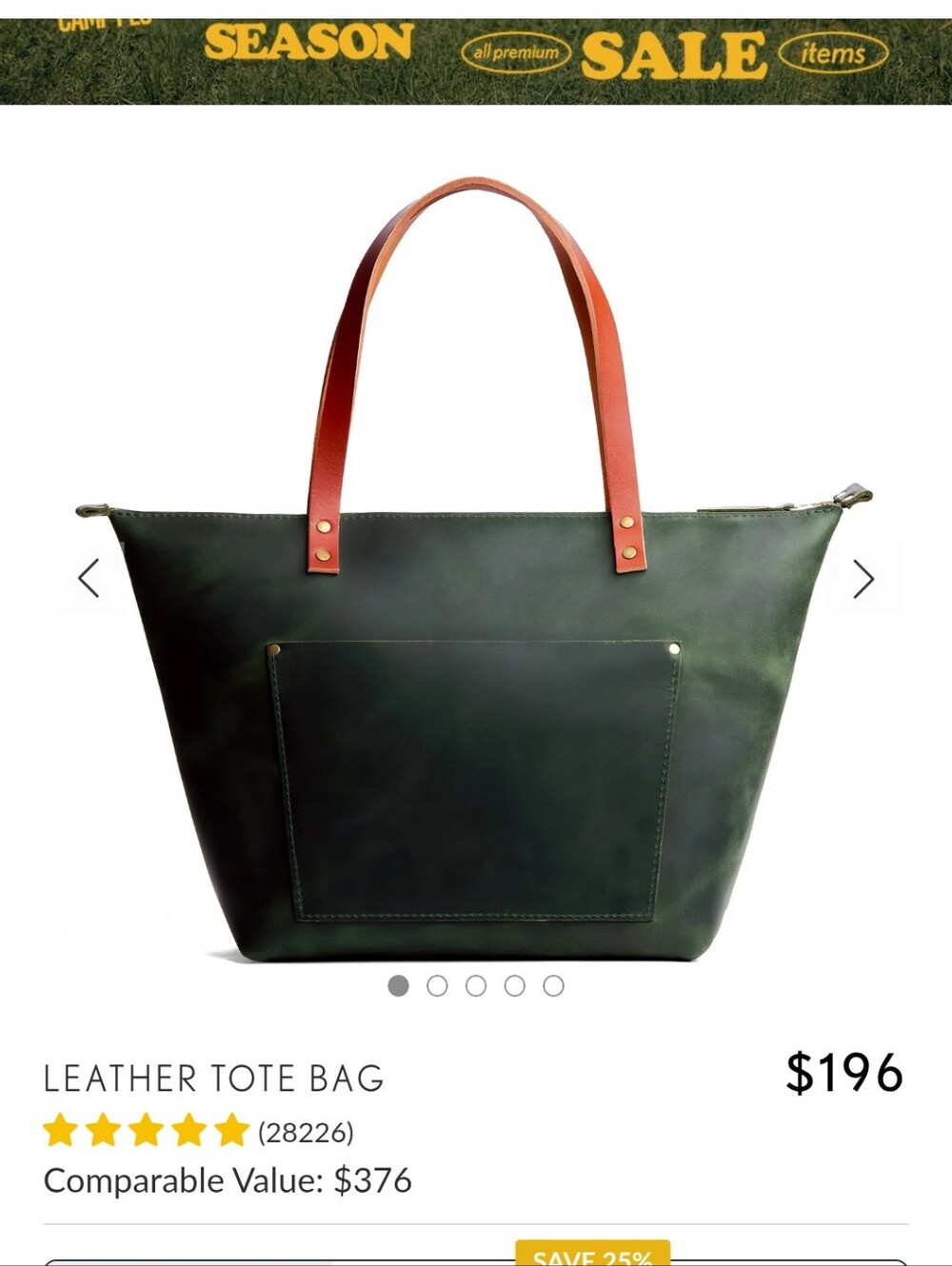 PLG Large Tote In Surf